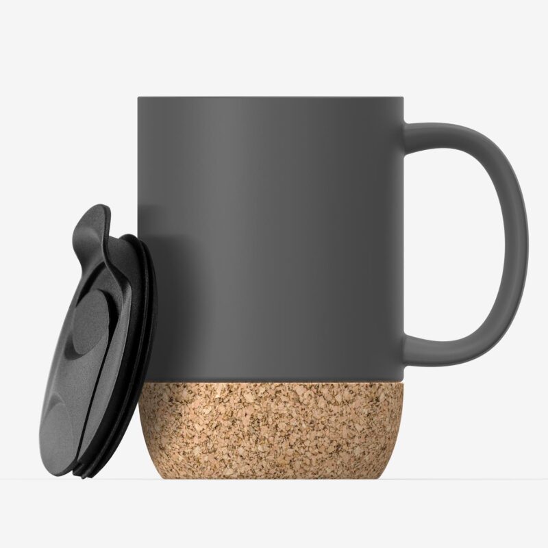 Custom Asobu® 12 Oz. Cork Ceramic Coffee Mug - 3