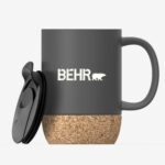 Custom Asobu® 12 Oz. Cork Ceramic Coffee Mug - 6