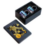 Custom Asobu Metallic Set w/Iridescent Glass Coffee Mug