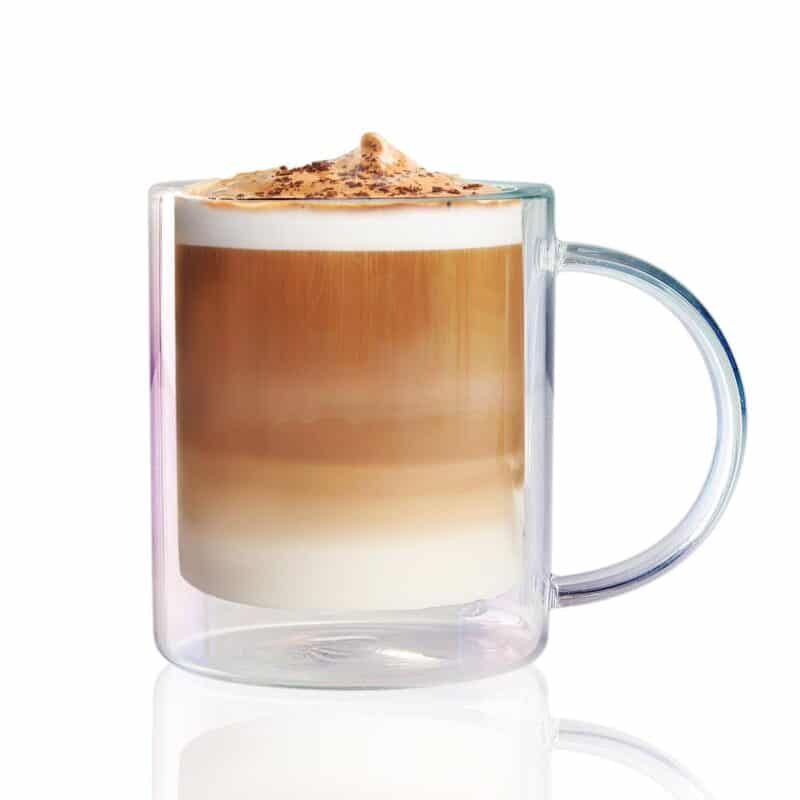 Custom Asobu Metallic Set w/Iridescent Glass Coffee Mug - 2
