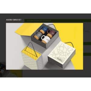 Custom Asobu® 12 Oz. Cork Mugs Set