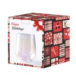 Custom Asobu® 12 Oz. Iridescent Stemless Wine Glass - 2