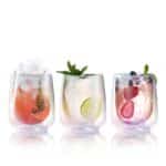 Custom Asobu® 12 Oz. Iridescent Stemless Wine Glass - 3