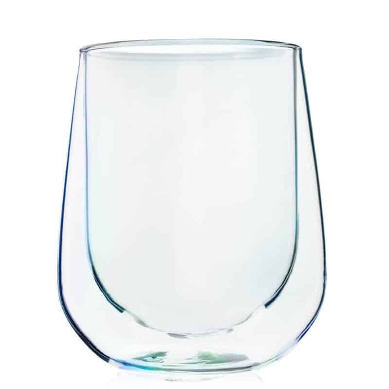 Custom Asobu® 12 Oz. Iridescent Stemless Wine Glass