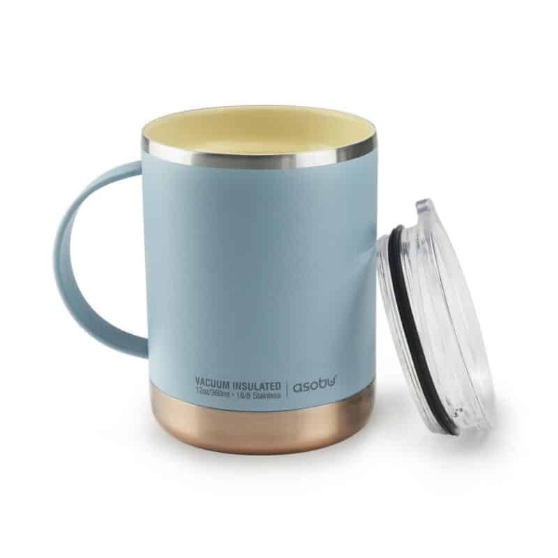 Custom Asobu® 12 Oz. Ultimate Vacuum Insulated Coffee Mug (Set of 2) - 2