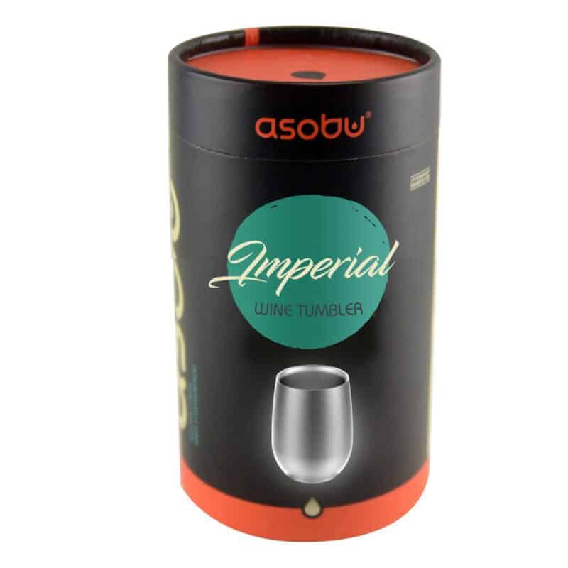 Custom Asobu® 9 Oz. Imperial Wine Vacuum Insulated Tumbler - 5