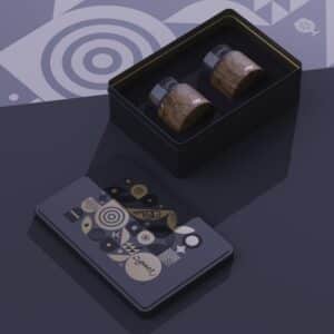 Custom Asobu® On The Rocks Cooler Metallic Packaging Set