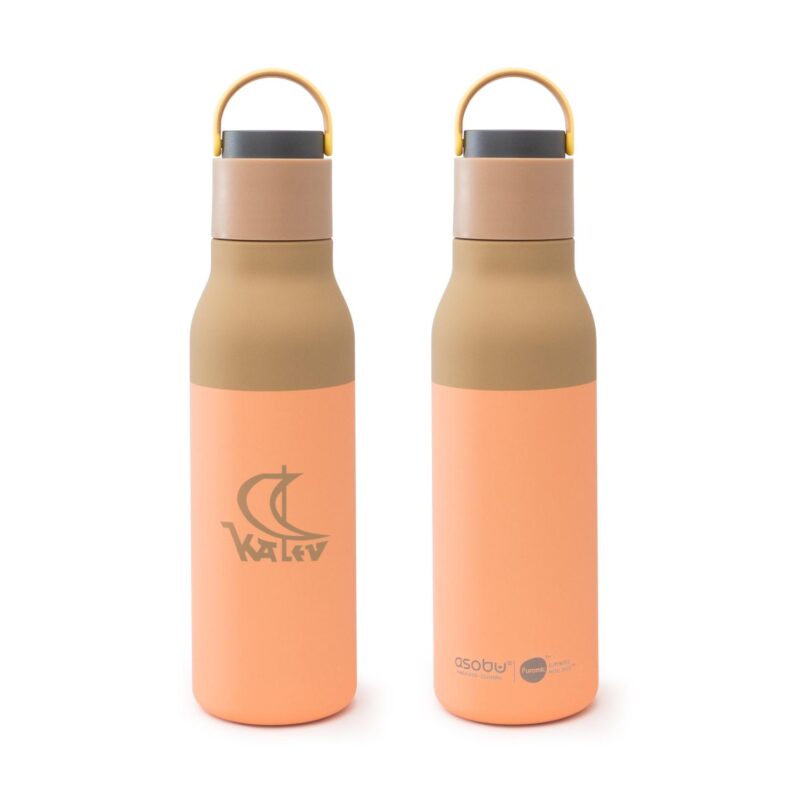 Custom 22 Oz. Asobu Metro Bottle w/ Removable Straw - 3