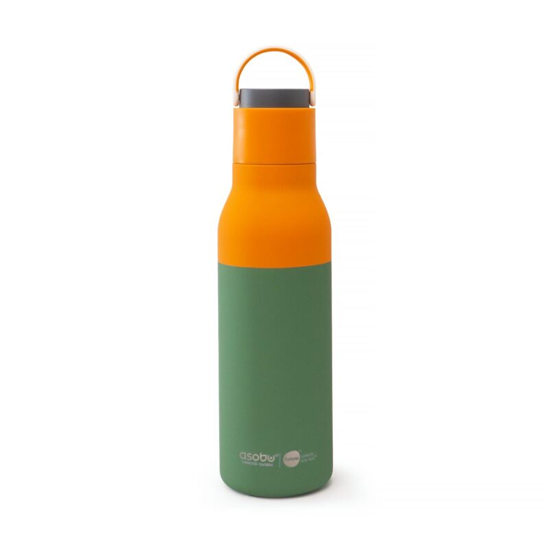 Custom 22 Oz. Asobu Metro Bottle w/ Removable Straw - 5