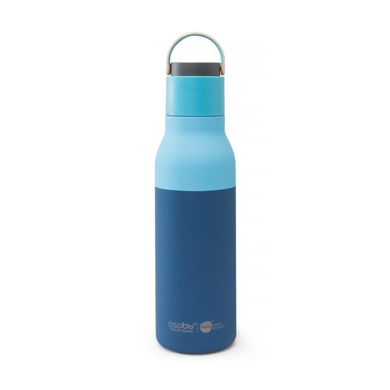 Custom 22 Oz. Asobu Metro Bottle w/ Removable Straw - 8