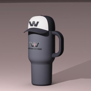 Custom ASOBU® 30 oz Happy Hats Tumbler