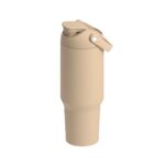 Custom Asobu® 40 oz Glacier Vacuum Insulated Bottle w/ Handle - 1