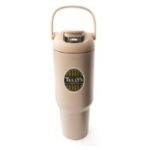 Custom Asobu® 40 oz Glacier Vacuum Insulated Bottle w/ Handle