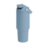 Custom Asobu® 40 oz Glacier Vacuum Insulated Bottle w/ Handle - 3