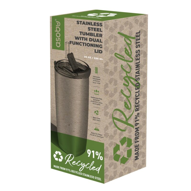 Custom Asobu® 20 Oz. Recycled Aqualina Tumbler - 2