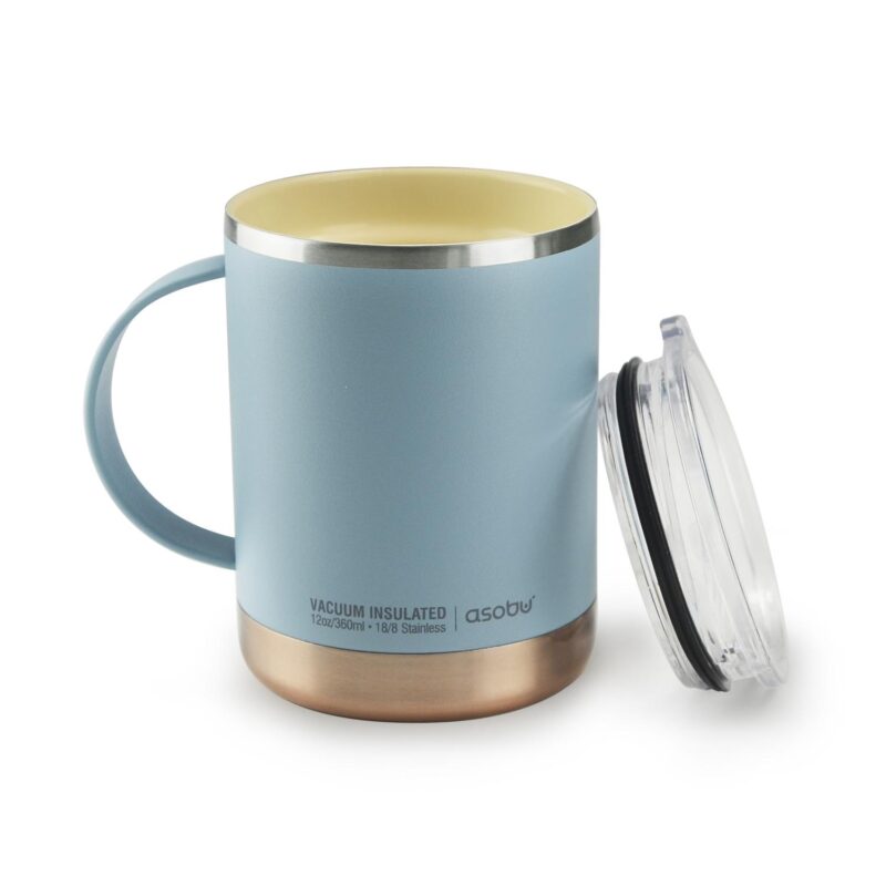 Custom 12 Oz. Asobu Ultimate Mug w/ Shatterproof Ceramic Interior - 2