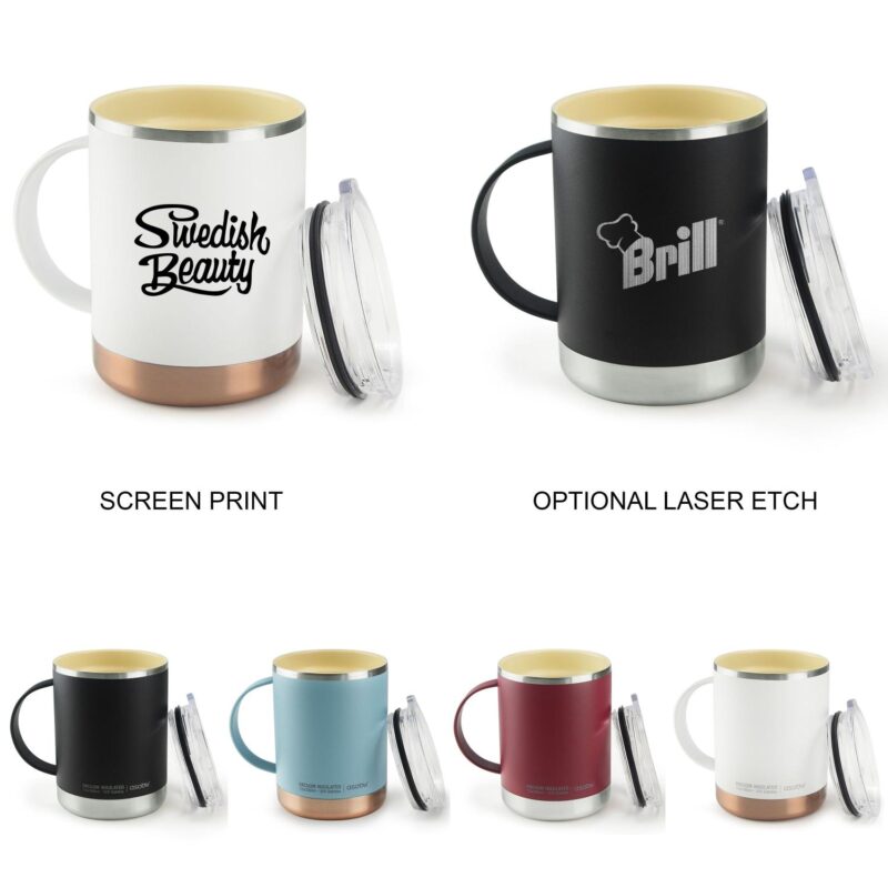 Custom 12 Oz. Asobu Ultimate Mug w/ Shatterproof Ceramic Interior - 8