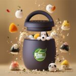 Custom 20 oz. Insulated Asobu® Food Jar w/ Easy Carry Handle - 2