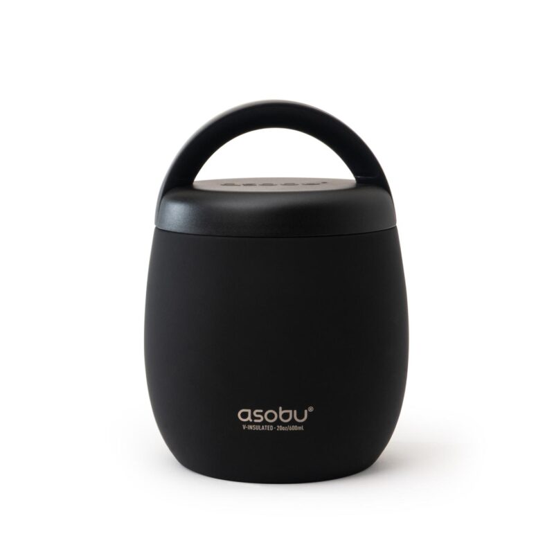 Custom 20 oz. Insulated Asobu® Food Jar w/ Easy Carry Handle - 5