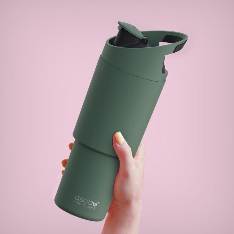 Custom 32 Oz. Asobu Cosmic Tumbler w/ Dual Function Lid - 4
