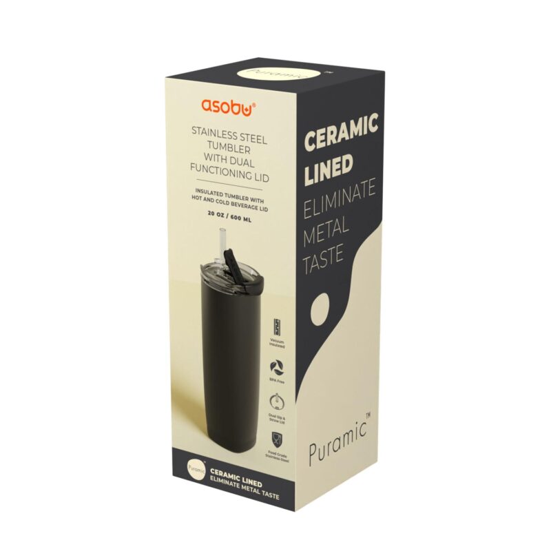 Custom Asobu® 20 Oz. Puramic™ Aqualina Tumbler - 2