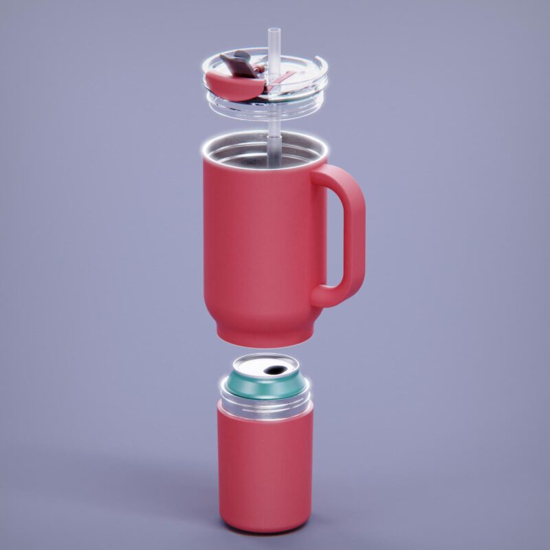 Custom Asobu® 22 Oz. Duplex Travel Mug - 9