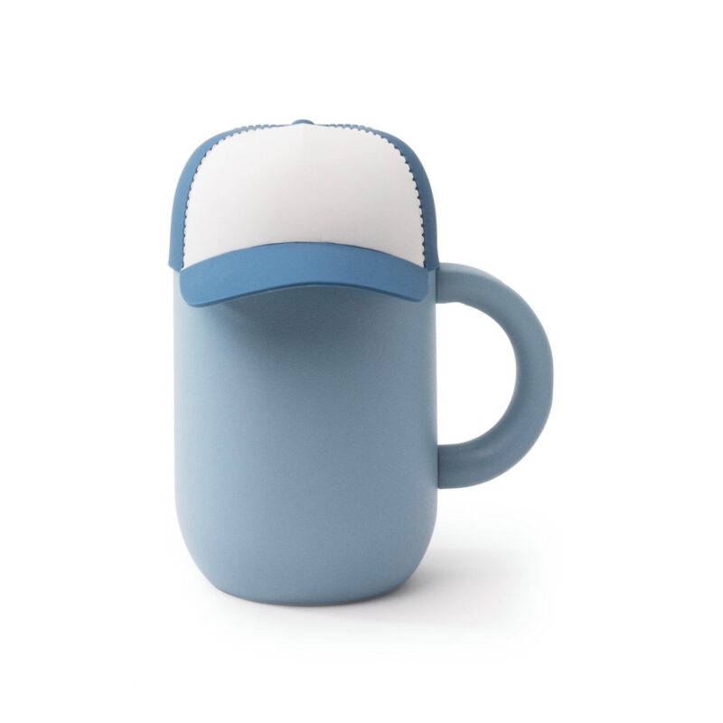 Custom 12 Oz. Insulated Mug with Ceramic Coated Interior - Asobu® Happy Hats Cap - 8