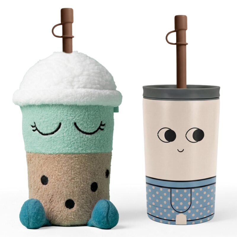 Custom 12 oz Asobu Fuzzie with Plush and Tumbler - 2
