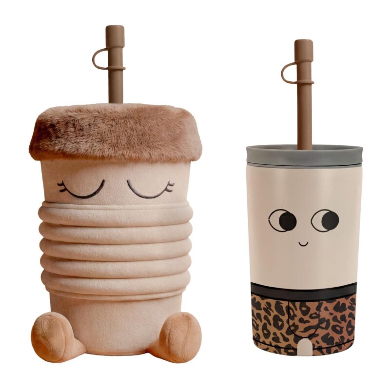 Custom 12 oz Asobu Fuzzie with Plush and Tumbler - 3