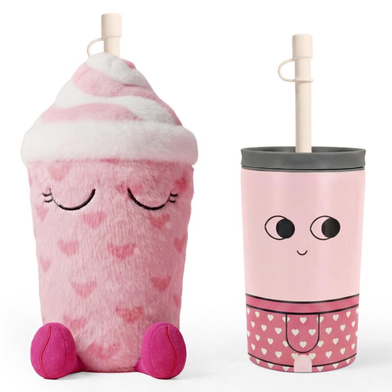 Custom 12 oz Asobu Fuzzie with Plush and Tumbler - 4