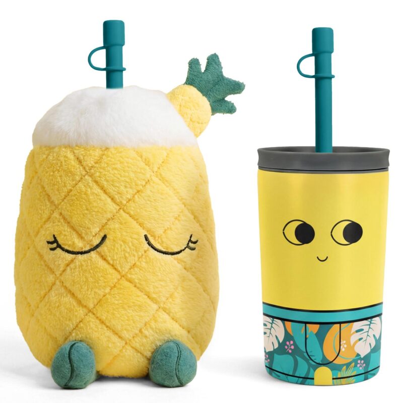 Custom 12 oz Asobu Fuzzie with Plush and Tumbler - 6