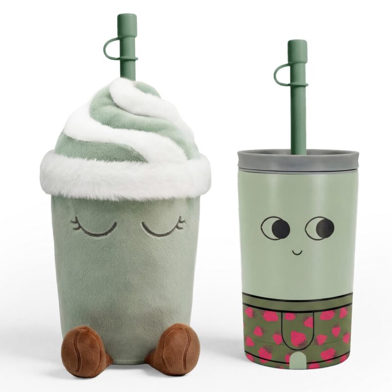 Custom 12 oz Asobu Fuzzie with Plush and Tumbler - 7