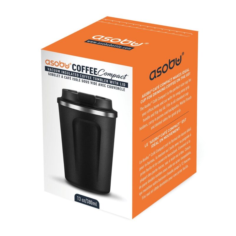 Custom 13 oz Asobu Café Compact Coffee Cup - 8