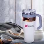 Custom 34 oz Asobu Explorer See-Through Mug with Detachable Base