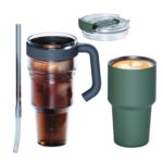 Custom 34 oz Asobu Explorer See-Through Mug with Detachable Base - 6