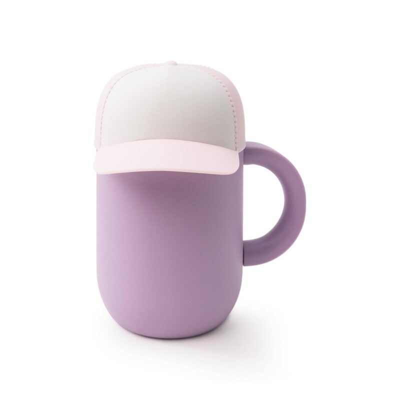 Custom 12 oz Insulated Mug with Ceramic Coated Interior - Asobu Happy Hats Cap - 4