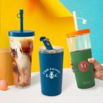 Custom 28 oz Asobu Marina 2-in-1 Tumbler & Travel Mug